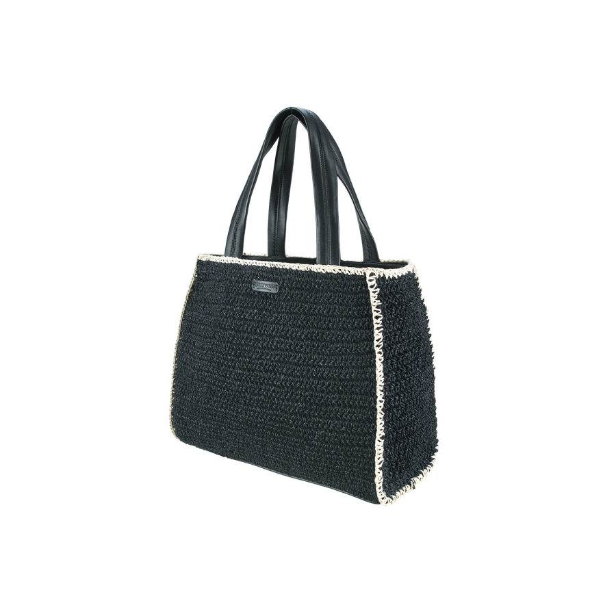 SEABREEZE SHOPPER LARGE BLACK